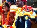 'Bulldozers' given as gifts in wedding in UP district - Hindi News | 'Bulldozers' given as gifts in wedding in UP district | Latest politics News at Lokmattimes.com