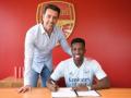 Eddie Nketiah signs new long-term contract with Arsenal, gets No. 14 shirt - Hindi News | Eddie Nketiah signs new long-term contract with Arsenal, gets No. 14 shirt | Latest football News at Lokmattimes.com