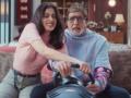 Navya, teams up with grandpa Big B for a banking commercial - Hindi News | Navya, teams up with grandpa Big B for a banking commercial | Latest entertainment News at Lokmattimes.com