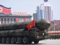 N.Korea displays new ballistic missile at military parade - Hindi News | N.Korea displays new ballistic missile at military parade | Latest international News at Lokmattimes.com