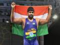 Wrestler Sumit Malik qualifies for Tokyo Olympics - Hindi News | Wrestler Sumit Malik qualifies for Tokyo Olympics | Latest other-sports News at Lokmattimes.com