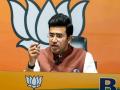 Delhi Police questions BJP's Tejasvi Surya in connection with case of demonstration outside Kejriwal's residence - Hindi News | Delhi Police questions BJP's Tejasvi Surya in connection with case of demonstration outside Kejriwal's residence | Latest national News at Lokmattimes.com