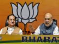Top BJP leaders brainstorm ahead of UP legislature party meet - Hindi News | Top BJP leaders brainstorm ahead of UP legislature party meet | Latest national News at Lokmattimes.com