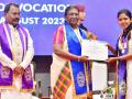 President Murmu quotes Nelson Mandela, says never give up in life - Hindi News | President Murmu quotes Nelson Mandela, says never give up in life | Latest politics News at Lokmattimes.com