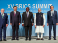 Inclusion of 6 nations in BRICS forum gives message of transforming with changing times, says PM - Hindi News | Inclusion of 6 nations in BRICS forum gives message of transforming with changing times, says PM | Latest national News at Lokmattimes.com