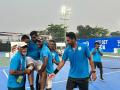 Karnataka men deliver gold on Rajyotsava day at National Games - Hindi News | Karnataka men deliver gold on Rajyotsava day at National Games | Latest tennis News at Lokmattimes.com