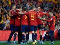 Spain beats Georgia Euro 2024 qualifier, but loses Gavi with knee injury - Hindi News | Spain beats Georgia Euro 2024 qualifier, but loses Gavi with knee injury | Latest football News at Lokmattimes.com