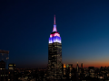 ICC Men’s T20 World Cup 2024 Trophy Tour Kicks Off with New York's iconic Empire State Building Lighting Ceremony (See Pics) - Hindi News | ICC Men’s T20 World Cup 2024 Trophy Tour Kicks Off with New York's iconic Empire State Building Lighting Ceremony (See Pics) | Latest other-sports News at Lokmattimes.com