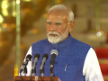 Prime Minister Narendra Modi Sworn in for Third Term at Rashtrapati Bhavan Ceremony (Watch Video) - Hindi News | Prime Minister Narendra Modi Sworn in for Third Term at Rashtrapati Bhavan Ceremony (Watch Video) | Latest national News at Lokmattimes.com