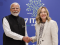PM Modi, Italian counterpart Meloni reaffirm commitment to deepen strategic partnership - Hindi News | PM Modi, Italian counterpart Meloni reaffirm commitment to deepen strategic partnership | Latest national News at Lokmattimes.com