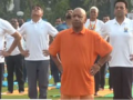 Yogi Adityanath leads Yoga Day celebrations in Lucknow - Hindi News | Yogi Adityanath leads Yoga Day celebrations in Lucknow | Latest health News at Lokmattimes.com