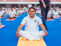 International Yoga Day 2024: Odisha CM Mohan Charan Majhi Performs ‘Asana’ on Yoga Day - Hindi News | International Yoga Day 2024: Odisha CM Mohan Charan Majhi Performs ‘Asana’ on Yoga Day | Latest national News at Lokmattimes.com