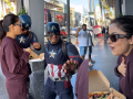 Shehnaaz Gill Got Scared When Captain America Tried Stealing Her Food (Watch Video) - Hindi News | Shehnaaz Gill Got Scared When Captain America Tried Stealing Her Food (Watch Video) | Latest entertainment News at Lokmattimes.com