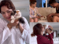 Ankita Lokhande and Vicky Jain Overjoyed As They Welcome Furry Friend, Mau (Watch Video) - Hindi News | Ankita Lokhande and Vicky Jain Overjoyed As They Welcome Furry Friend, Mau (Watch Video) | Latest entertainment News at Lokmattimes.com