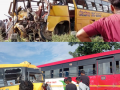 Karnataka Bus Accident: Two killed in school van-KSRTC Bus Collision - Hindi News | Karnataka Bus Accident: Two killed in school van-KSRTC Bus Collision | Latest national News at Lokmattimes.com