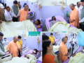 Lucknow building collapse: CM Adityanath meets injured at hospital, promises support - Hindi News | Lucknow building collapse: CM Adityanath meets injured at hospital, promises support | Latest health News at Lokmattimes.com