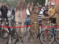 Special edition of 'Fit India-Sundays on Cycle' held at JLN Stadium today - Hindi News | Special edition of 'Fit India-Sundays on Cycle' held at JLN Stadium today | Latest health News at Lokmattimes.com
