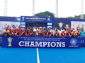 Sub-jr Men's Hockey Nationals: Punjab crowned champions with 4-3 win over Jharkhand - Hindi News | Sub-jr Men's Hockey Nationals: Punjab crowned champions with 4-3 win over Jharkhand | Latest other-sports News at Lokmattimes.com