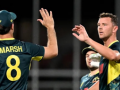 David and Hazlewood shine as Australia beat South Africa by 17 runs in T20I series opener - Hindi News | David and Hazlewood shine as Australia beat South Africa by 17 runs in T20I series opener | Latest other-sports News at Lokmattimes.com