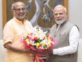 Vice President Radhakrishnan wishes long, healthy life to PM Modi on his birthday - Hindi News | Vice President Radhakrishnan wishes long, healthy life to PM Modi on his birthday | Latest national News at Lokmattimes.com