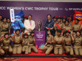 ICC Women’s World Cup 2025 trophy tour ignites excitement in Indore - Hindi News | ICC Women’s World Cup 2025 trophy tour ignites excitement in Indore | Latest other-sports News at Lokmattimes.com