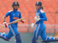 1st ODI: Fifties by Smriti, Pratika, and Harleen propel India to 281/7 against Australia - Hindi News | 1st ODI: Fifties by Smriti, Pratika, and Harleen propel India to 281/7 against Australia | Latest other-sports News at Lokmattimes.com