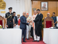 Justice M. Sundar sworn in as 10th CJ of Manipur High Court - Hindi News | Justice M. Sundar sworn in as 10th CJ of Manipur High Court | Latest national News at Lokmattimes.com