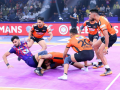 PKL 12: UP Yoddhas hold nerve to triumph over Bengaluru Bulls in thrilling tie-breaker - Hindi News | PKL 12: UP Yoddhas hold nerve to triumph over Bengaluru Bulls in thrilling tie-breaker | Latest other-sports News at Lokmattimes.com