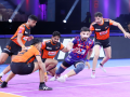 PKL 12: Ashu Malik’s 23-point game helps Dabang Delhi beat U Mumba, regain top spot - Hindi News | PKL 12: Ashu Malik’s 23-point game helps Dabang Delhi beat U Mumba, regain top spot | Latest other-sports News at Lokmattimes.com