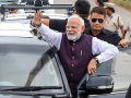 Japanese sumo wrestler Jokoryu Takayuki performs Shiomaki ritual, wishes PM Modi on his 75th birthday - Hindi News | Japanese sumo wrestler Jokoryu Takayuki performs Shiomaki ritual, wishes PM Modi on his 75th birthday | Latest other-sports News at Lokmattimes.com