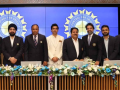 Mithun Manhas elected BCCI chief; Rajeev Shukla, Saikia re-elected as VP and secretary  - Hindi News | Mithun Manhas elected BCCI chief; Rajeev Shukla, Saikia re-elected as VP and secretary  | Latest other-sports News at Lokmattimes.com