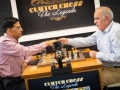 Kasparov takes 5-point lead as Vishy Anand loses on time on Day 2 of The Clutch Chess - Hindi News | Kasparov takes 5-point lead as Vishy Anand loses on time on Day 2 of The Clutch Chess | Latest other-sports News at Lokmattimes.com
