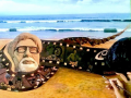 Sudarsan Pattnaik dedicates special sand art installation painting to Big B on 83rd b’day - Hindi News | Sudarsan Pattnaik dedicates special sand art installation painting to Big B on 83rd b’day | Latest entertainment News at Lokmattimes.com