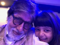 Aishwarya Rai Bachchan wishes father-in-law Amitabh Bachchan on her daughter's behalf - Hindi News | Aishwarya Rai Bachchan wishes father-in-law Amitabh Bachchan on her daughter's behalf | Latest entertainment News at Lokmattimes.com