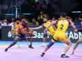 PKL 12: U Mumba clinch clinical 33–26 victory over Telugu Titans; confirm Dabang Delhi’s top-two berth - Hindi News | PKL 12: U Mumba clinch clinical 33–26 victory over Telugu Titans; confirm Dabang Delhi’s top-two berth | Latest other-sports News at Lokmattimes.com