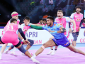 PKL 12: Nitin Kumar's Super 10 helps Jaipur Pink Panthers beat Bengal Warriorz to keep top-8 hopes alive - Hindi News | PKL 12: Nitin Kumar's Super 10 helps Jaipur Pink Panthers beat Bengal Warriorz to keep top-8 hopes alive | Latest other-sports News at Lokmattimes.com