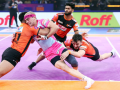PKL 12: Ajit Chouhan stars as U Mumba edge Jaipur Pink Panthers 37–36, move up to 4th place - Hindi News | PKL 12: Ajit Chouhan stars as U Mumba edge Jaipur Pink Panthers 37–36, move up to 4th place | Latest other-sports News at Lokmattimes.com