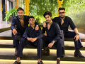 Ajay Devgn twins with son Yug & nephew Aaman during Diwali celebration in matching kurtas - Hindi News | Ajay Devgn twins with son Yug & nephew Aaman during Diwali celebration in matching kurtas | Latest entertainment News at Lokmattimes.com