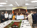 Mini-ratna HLL Lifecare pays Rs 69.5 crore dividend to government - Hindi News | Mini-ratna HLL Lifecare pays Rs 69.5 crore dividend to government | Latest health News at Lokmattimes.com
