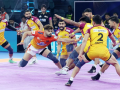 PKL 12: Puneri Paltan fight off resilient Telugu Titans, set up ultimate clash with Dabang Delhi - Hindi News | PKL 12: Puneri Paltan fight off resilient Telugu Titans, set up ultimate clash with Dabang Delhi | Latest other-sports News at Lokmattimes.com