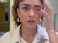 Mrunal Thakur showcases hilarious post eye-makeup struggles - Hindi News | Mrunal Thakur showcases hilarious post eye-makeup struggles | Latest entertainment News at Lokmattimes.com
