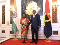 President Murmu, Angola counterpart Lourenco agree to deepen cooperation - Hindi News | President Murmu, Angola counterpart Lourenco agree to deepen cooperation | Latest international News at Lokmattimes.com