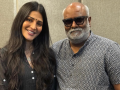 When music director M M Keeravani pleasantly surprised Shruti Haasan! - Hindi News | When music director M M Keeravani pleasantly surprised Shruti Haasan! | Latest entertainment News at Lokmattimes.com