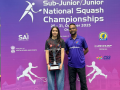 With first successful step in junior national's section, young squash player Anika Dubey is all set to chase her dreams - Hindi News | With first successful step in junior national's section, young squash player Anika Dubey is all set to chase her dreams | Latest other-sports News at Lokmattimes.com
