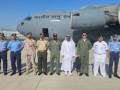 IAF contingent lands in Dubai as Suryakirans, Tejas join Dubai Airshow 2025 - Hindi News | IAF contingent lands in Dubai as Suryakirans, Tejas join Dubai Airshow 2025 | Latest international News at Lokmattimes.com