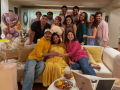 Farah Khan shares glimpse from Barjatya style baby shower of Rajkummar and Patralekhaa - Hindi News | Farah Khan shares glimpse from Barjatya style baby shower of Rajkummar and Patralekhaa | Latest entertainment News at Lokmattimes.com