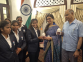 High Commissioner of India to Sri Lanka hosts unbeaten Indian visually impaired women’s cricket team in Colombo - Hindi News | High Commissioner of India to Sri Lanka hosts unbeaten Indian visually impaired women’s cricket team in Colombo | Latest other-sports News at Lokmattimes.com
