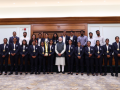 PM Modi's encouraging words for Blind Women’s Cricket Team: 'Meeting with you all makes me proud of nation's success' - Hindi News | PM Modi's encouraging words for Blind Women’s Cricket Team: 'Meeting with you all makes me proud of nation's success' | Latest other-sports News at Lokmattimes.com