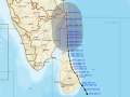 Cyclone Ditwah: Red alert in three Andhra Pradesh districts - Hindi News | Cyclone Ditwah: Red alert in three Andhra Pradesh districts | Latest national News at Lokmattimes.com