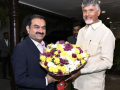 Gautam Adani meets Andhra Pradesh CM Chandrababu Naidu in Amaravati - Hindi News | Gautam Adani meets Andhra Pradesh CM Chandrababu Naidu in Amaravati | Latest technology News at Lokmattimes.com